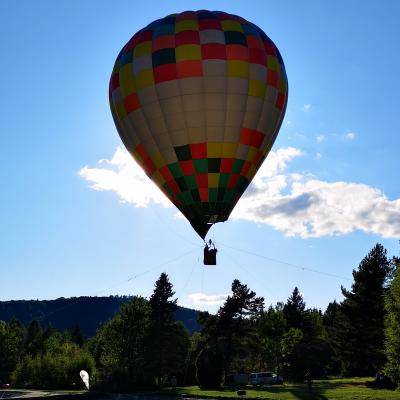 Anchored balloon flights